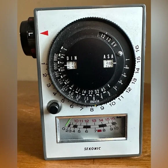 レア SEKONIC VIEWMETER セコニック ビューメーター L-206 Vintage Sekonic Model L-206 View Meter Photography Light Exposure